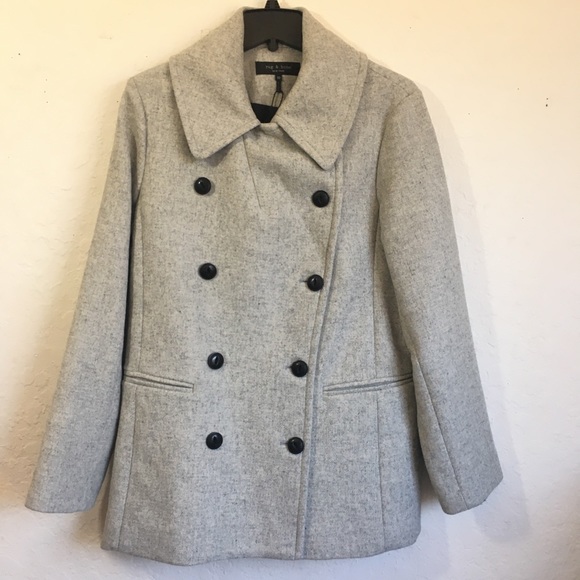 Rag & Bone Skye Wool Peacoat - Picture 7 of 15